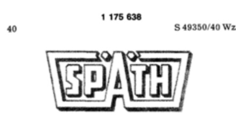 SPÄTH Logo (DPMA, 04.11.1989)