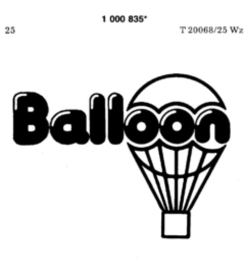 Balloon Logo (DPMA, 30.01.1980)