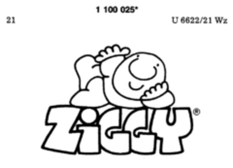 ZIGGY Logo (DPMA, 03/07/1986)