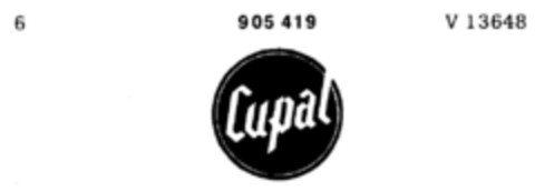 Cupal Logo (DPMA, 06/07/1972)