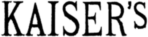 KAISER'S Logo (DPMA, 15.08.1990)