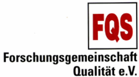 FQS Forschungsgemeinschaft Qualität e.V. Logo (DPMA, 19.01.2000)