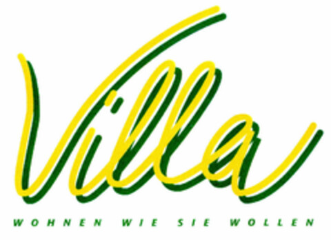 Villa WOHNEN WIE SIE WOLLEN Logo (DPMA, 01.03.2000)