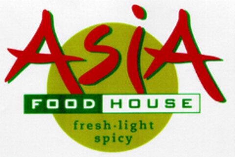 ASIA FOOD HOUSE Logo (DPMA, 21.11.2000)