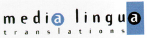 media lingua translations Logo (DPMA, 14.02.2001)