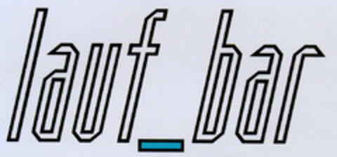 lauf_bar Logo (DPMA, 31.07.2001)