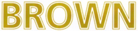BROWN Logo (DPMA, 05/13/2008)