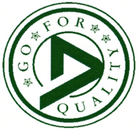 GO FOR QUALITY Logo (DPMA, 07/22/2008)