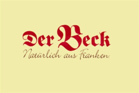 Der Beck Natürlich aus Franken. Logo (DPMA, 20.01.2009)