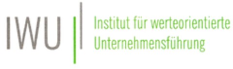 IWU Institut für werteorientierte Unternehmensführung Logo (DPMA, 25.08.2010)