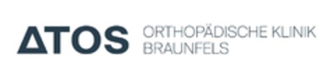 ATOS ORTHOPÄDISCHE KLINIK BRAUNFELS Logo (DPMA, 17.04.2018)