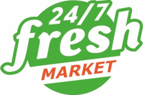 24/7 fresh MARKET Logo (DPMA, 13.09.2020)