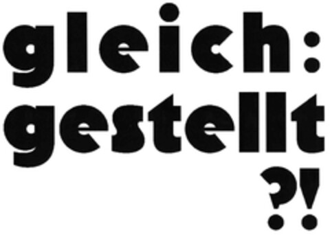 gleich: gesellt ?! Logo (DPMA, 07.04.2021)