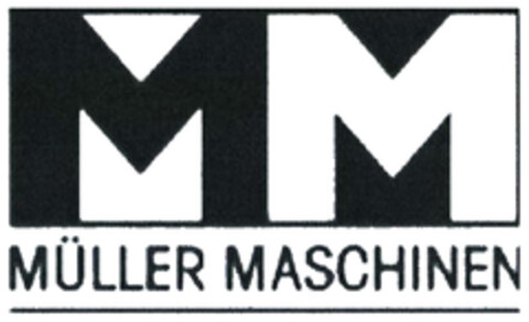 MM MÜLLER MASCHINEN Logo (DPMA, 21.01.2022)