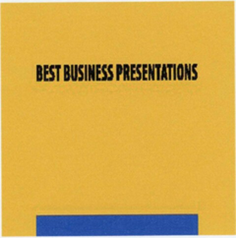 BEST BUSINESS PRESENTATIONS Logo (DPMA, 04/10/2002)