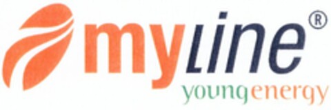 myline young energy Logo (DPMA, 24.06.2004)