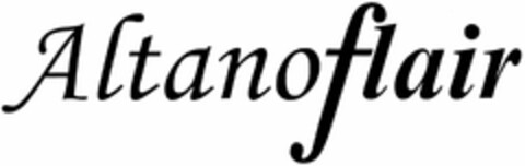 Altanoflair Logo (DPMA, 10/28/2004)