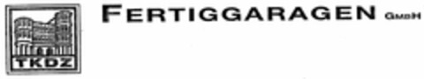 TKDZ FERTIGGARAGEN GmbH Logo (DPMA, 01/04/2005)