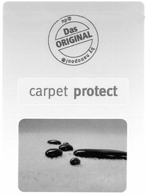 carpet protect np Das Original by nanopool Logo (DPMA, 03/23/2005)