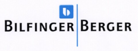 BILFINGER BERGER Logo (DPMA, 01.06.2005)