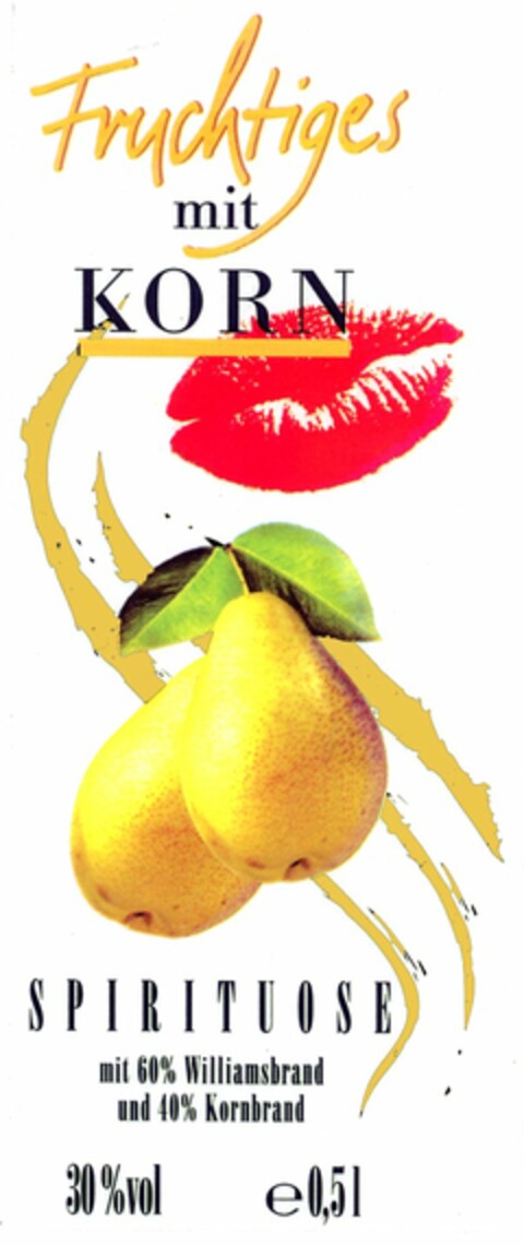 Fruchtiges mit KORN Logo (DPMA, 02.12.2005)