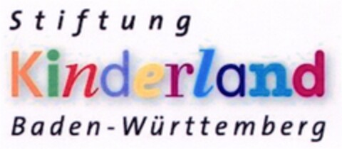 Stiftung Kinderland Baden-Württemberg Logo (DPMA, 12/14/2006)