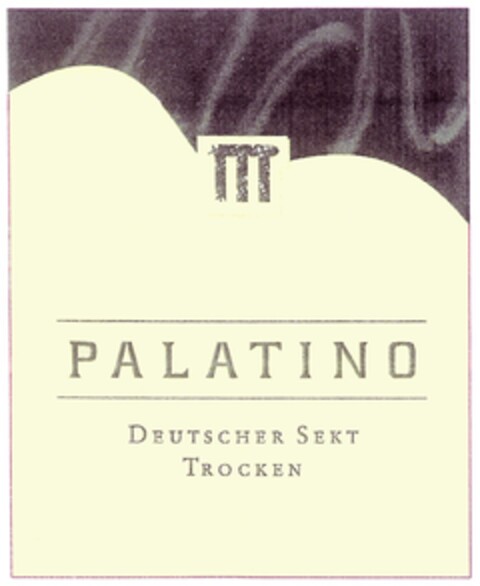 PALATINO DEUTSCHER SEKT TROCKEN Logo (DPMA, 01/06/2007)