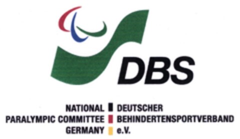 DBS DEUTSCHER BEHINDERTENSPORTVERBAND e.V. Logo (DPMA, 23.03.2007)