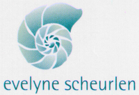 evelyne scheurlen Logo (DPMA, 12.07.1995)