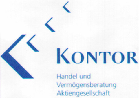 KONTOR Handel und Vermögensberatung Aktiengesellschaft Logo (DPMA, 01/31/1996)