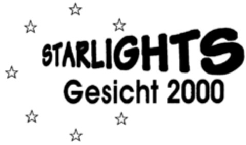 STARLIGHTS Gesicht 2000 Logo (DPMA, 07/03/1998)