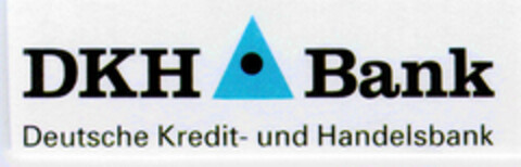 DKH Bank Deutsche Kredit- und Handelsbank Logo (DPMA, 23.07.1998)