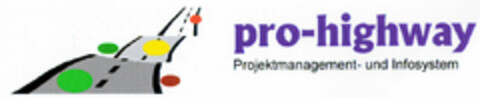 pro-highway Projektmanagement- und Infosystem Logo (DPMA, 12/17/1998)