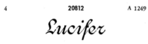 Lucifer Logo (DPMA, 09.11.1896)