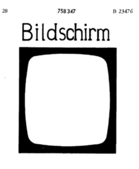 Bildschirm Logo (DPMA, 25.10.1960)