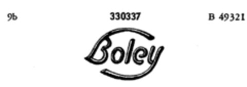 Boley Logo (DPMA, 03.12.1924)