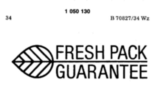 FRESH PACK GUARANTEE Logo (DPMA, 07/30/1982)