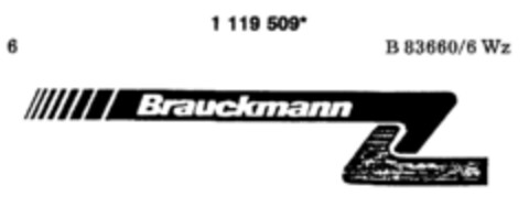 Brauckmann Logo (DPMA, 01/23/1988)