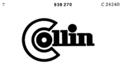 Collin Logo (DPMA, 01.08.1974)