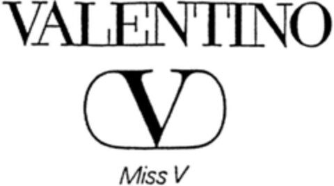 VALENTINO V Miss V Logo (DPMA, 08.11.1993)