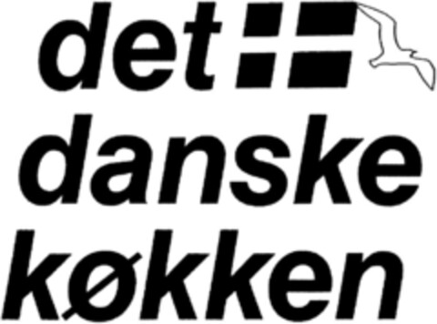 det danske koekken Logo (DPMA, 04/19/1991)