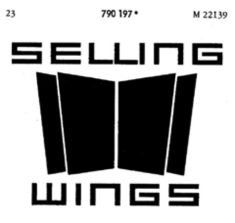 SELLING WINGS Logo (DPMA, 01/21/1964)