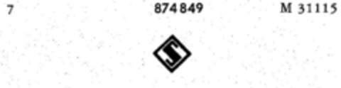 S Logo (DPMA, 13.05.1969)