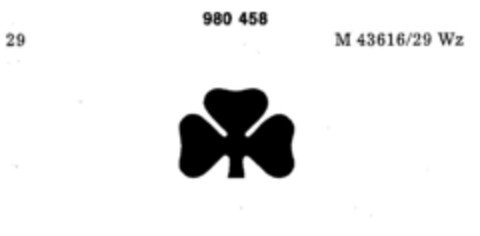 980458 Logo (DPMA, 03.09.1977)