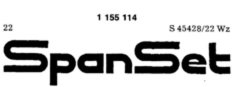 SpanSet Logo (DPMA, 09/25/1987)