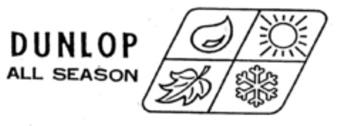 DUNLOP ALL SEASON Logo (DPMA, 27.11.1989)