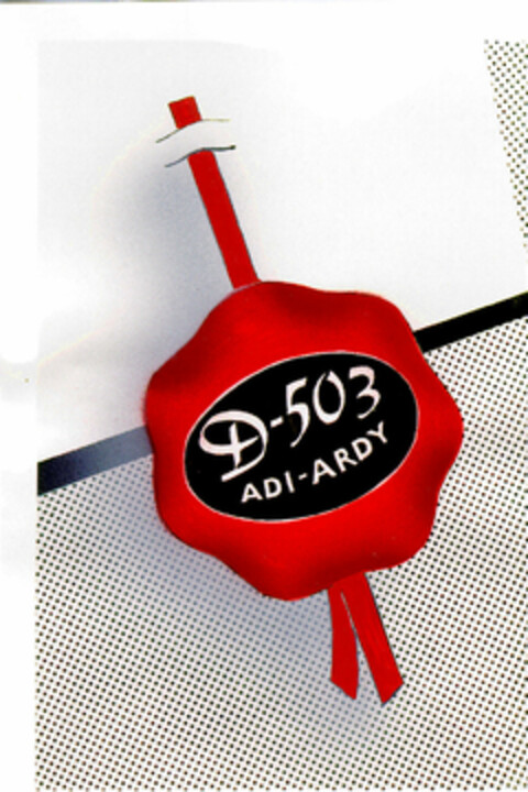 D-503 ADI-ARDY Logo (DPMA, 04.11.1954)