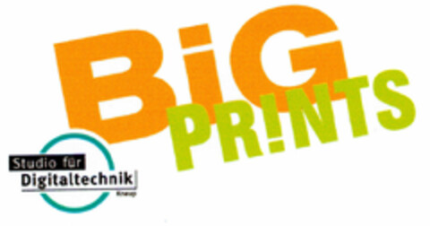 BiG PRiNTS Studio für Digitaltechnik Logo (DPMA, 25.01.2000)