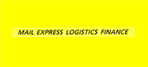 MAIL EXPRESS LOGISTICS FINANCE Logo (DPMA, 27.03.2000)