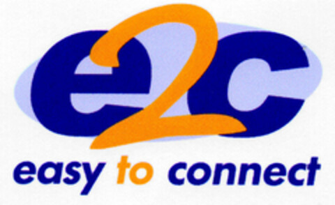 e2c easy to connect Logo (DPMA, 14.04.2000)